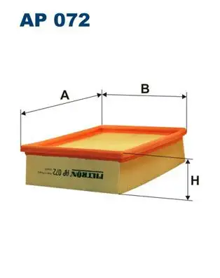 FILTRON AP072 Hava Filtresi resmi