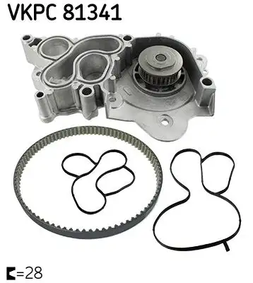 SKF VKPC81341 Devirdaim resmi