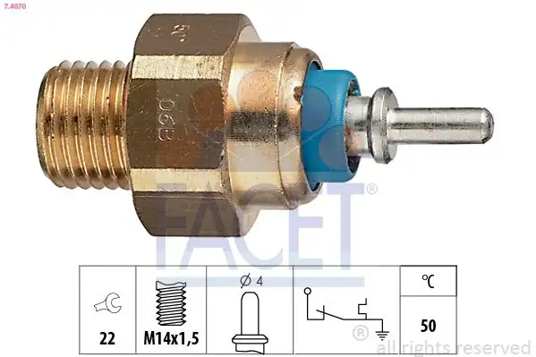 FACET 7.4070 Hararet Müşiri A0065454424 resmi