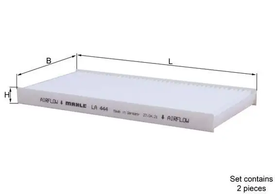 MAHLE LA444/S Polen Filtresi resmi