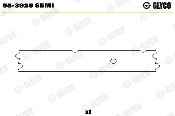 GLYCO 55-3925-SEMI Piston Kol Burcu resmi