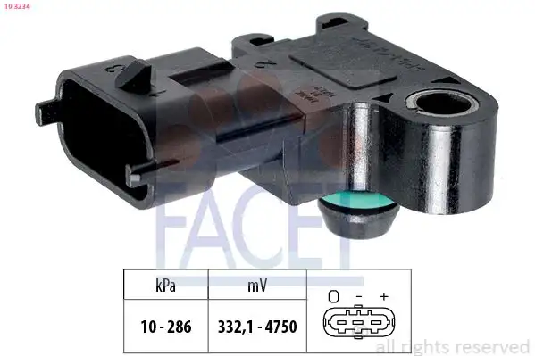FACET 10.3234 MAP Sensörü resmi