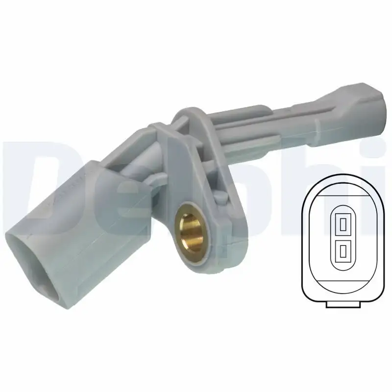 DELPHI SS20570 ABS Hız Sensörü (Arka Sol) WHT003859A resmi