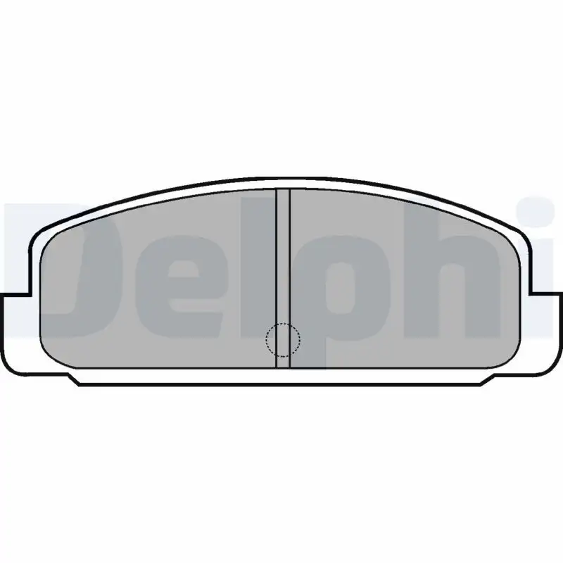 DELPHI LP401 Arka Fren Balatası resmi