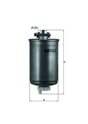 MAHLE KL75 Yakıt Filtresi resmi
