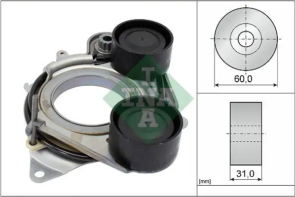 INA 534079310 Kayış Gergi Kütüğü A2822005500 resmi