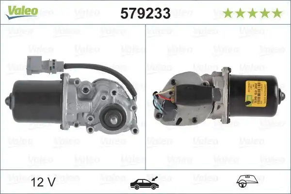 VALEO 579233 Silecek Motoru (Ön) 7701046038 resmi