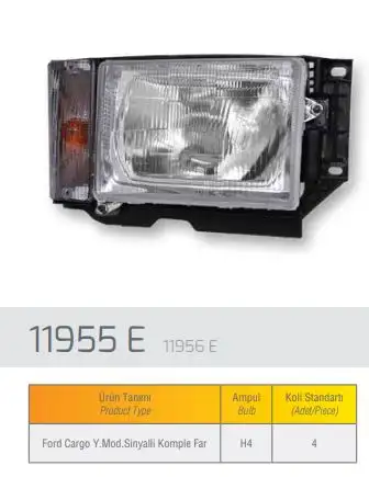FARBA 11956D Ön Far (Sağ) 505630 resmi