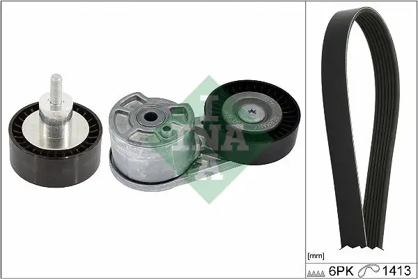 INA 529055010 Kayış Seti resmi