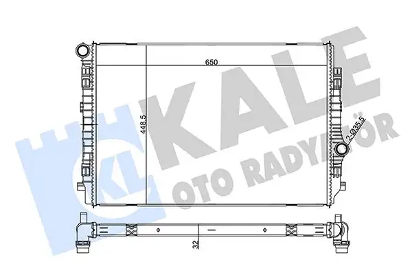KALE 355535 Radyatör resmi