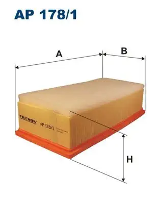 FILTRON AP178/1 Hava Filtresi 178010R010 resmi