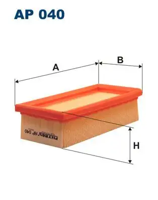 FILTRON AP040 Hava Filtresi resmi