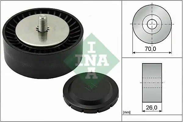 INA 532055310 Alternatör Gergi Rulmanı 11287790448 resmi