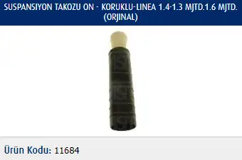MASTER M11684 Arka Amortisör Toz Körüğü Seti 51792434 resmi