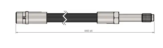 CAVO C801004C Ön Fren Hortumu resmi
