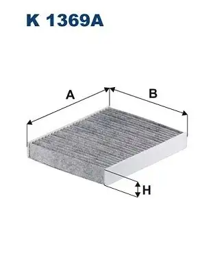 FILTRON K1369A Polen Filtresi (Karbonlu) 9585061M00000 resmi