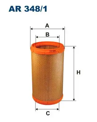 FILTRON AR348/1 Hava Filtresi resmi