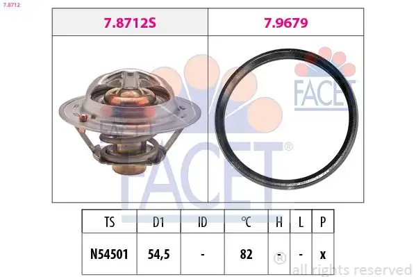 FACET 7.8712 Termostat resmi