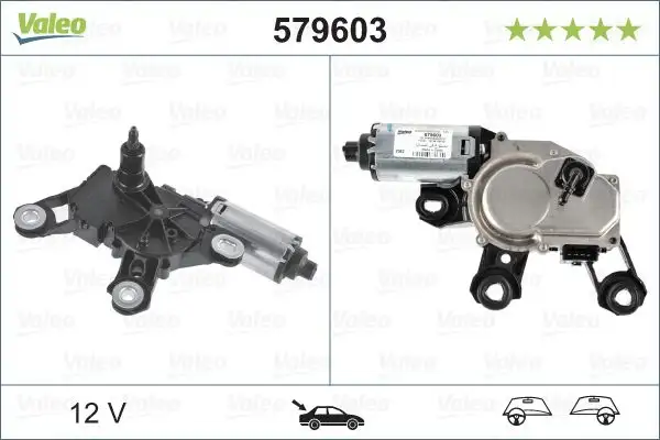 VALEO 579603 Silecek Motoru (Arka) resmi