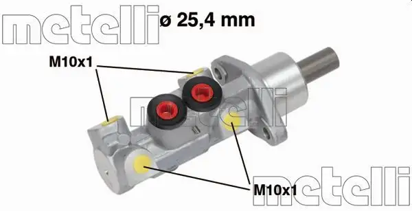 METELLI 05-0604 Ana Merkez 7D0611019A resmi