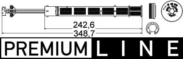 MAHLE AD57000P Klima Kurutucu Tüpü 3C0898191A resmi