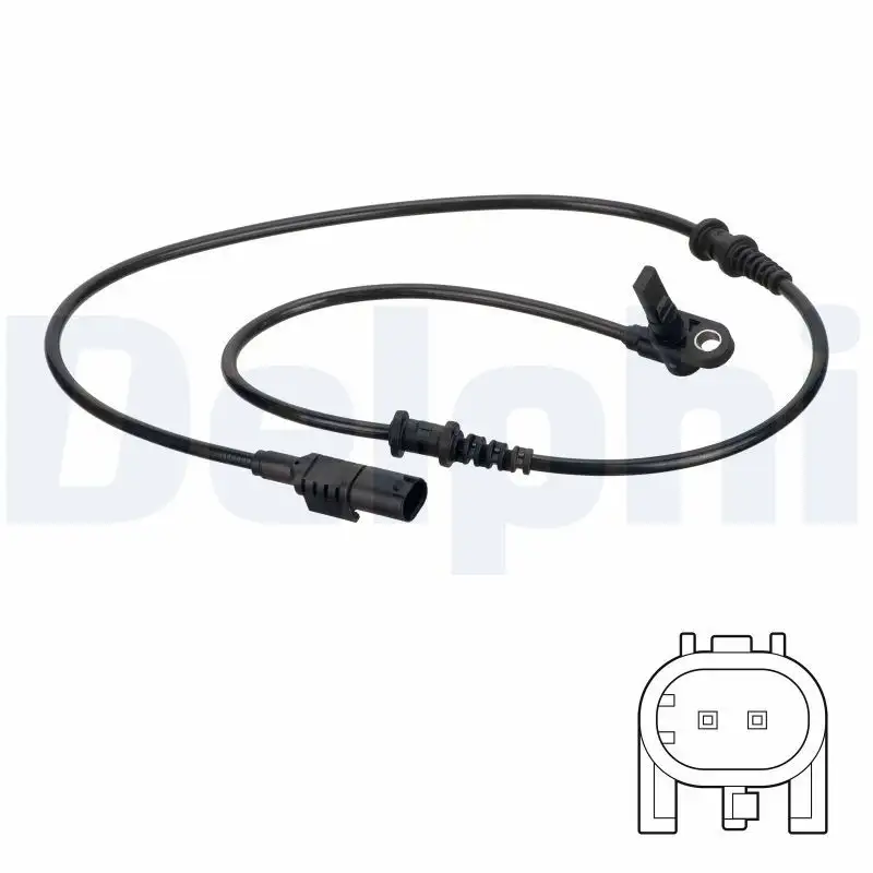 DELPHI SS20790 ABS Hız Sensörü (Ön) A9065400317 resmi