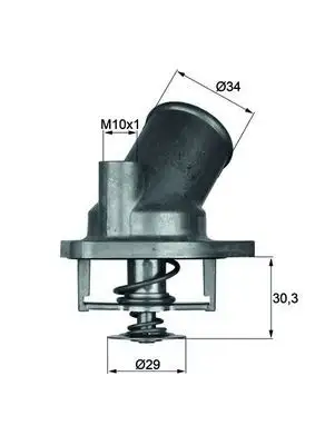 MAHLE TI292 Termostat resmi