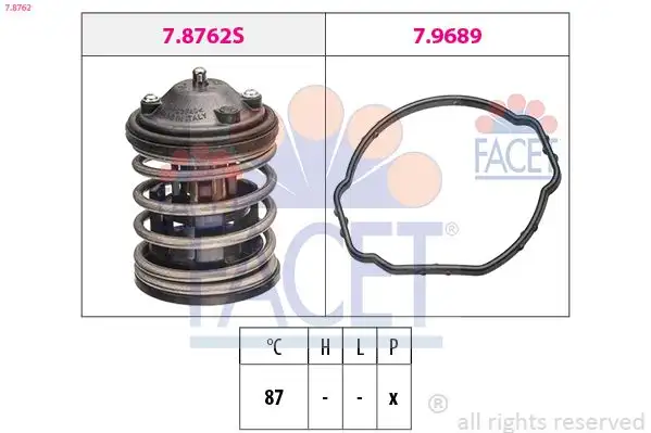 FACET 7.8762 Termostat 11518512234 resmi