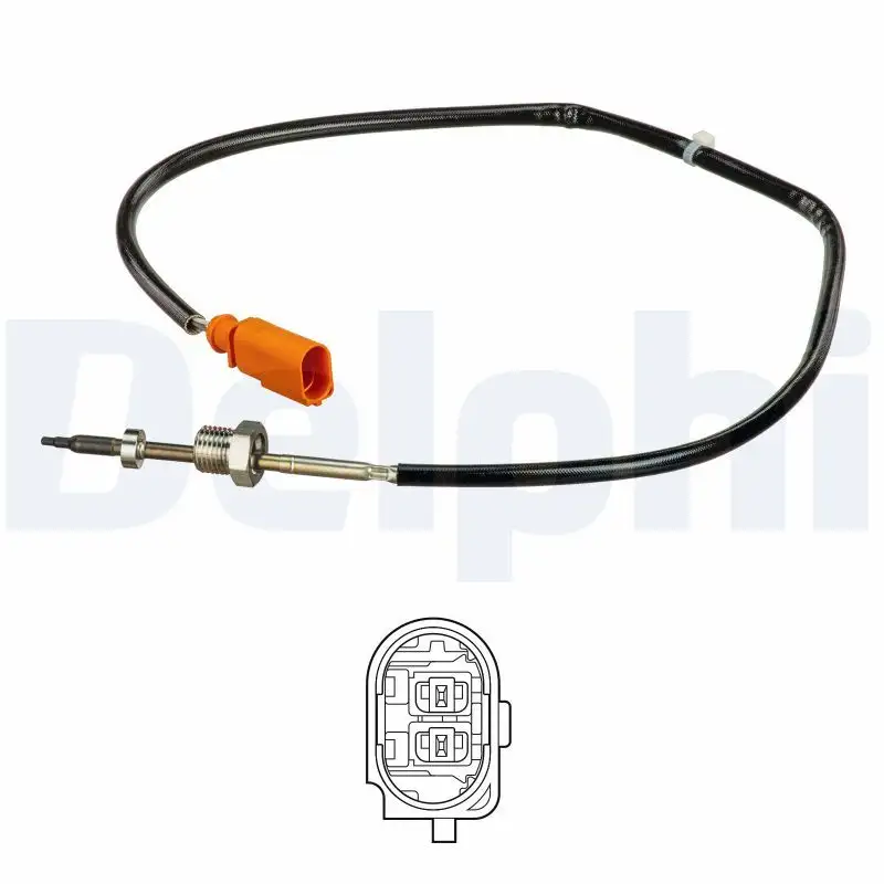 DELPHI TS30164 Egzoz Sıcaklık Sensörü 04L906088B resmi