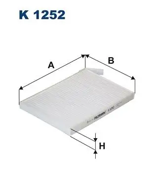 FILTRON K1252 Polen Filtresi 27891JY15A resmi