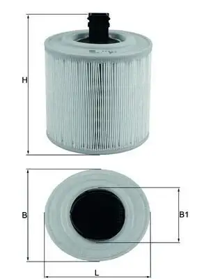 MAHLE LX3015/14 Hava Filtresi 13367308 resmi