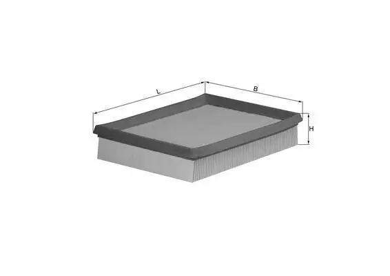 MAHLE LX643 Hava Filtresi resmi