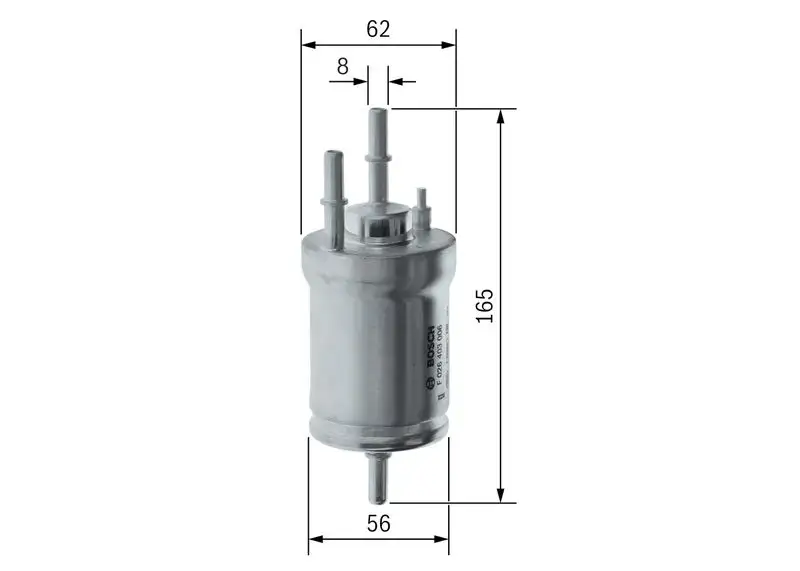BOSCH F026403006 Yakıt Filtresi 6Q0201051C resmi