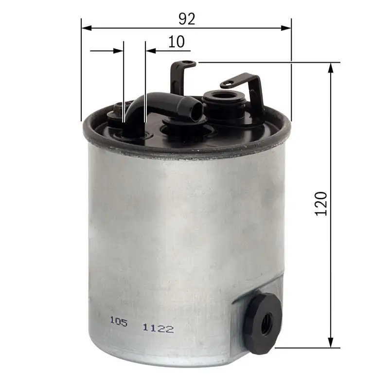 BOSCH F026402044 Yakıt Filtresi A6110920101 resmi