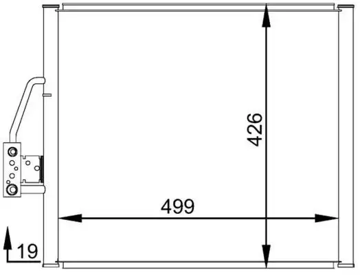 MAHLE AC277000S Klima Radyatörü 64538378438 resmi