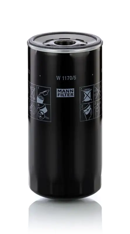 MANN W1170/5 Yağ Filtresi 7381111 resmi