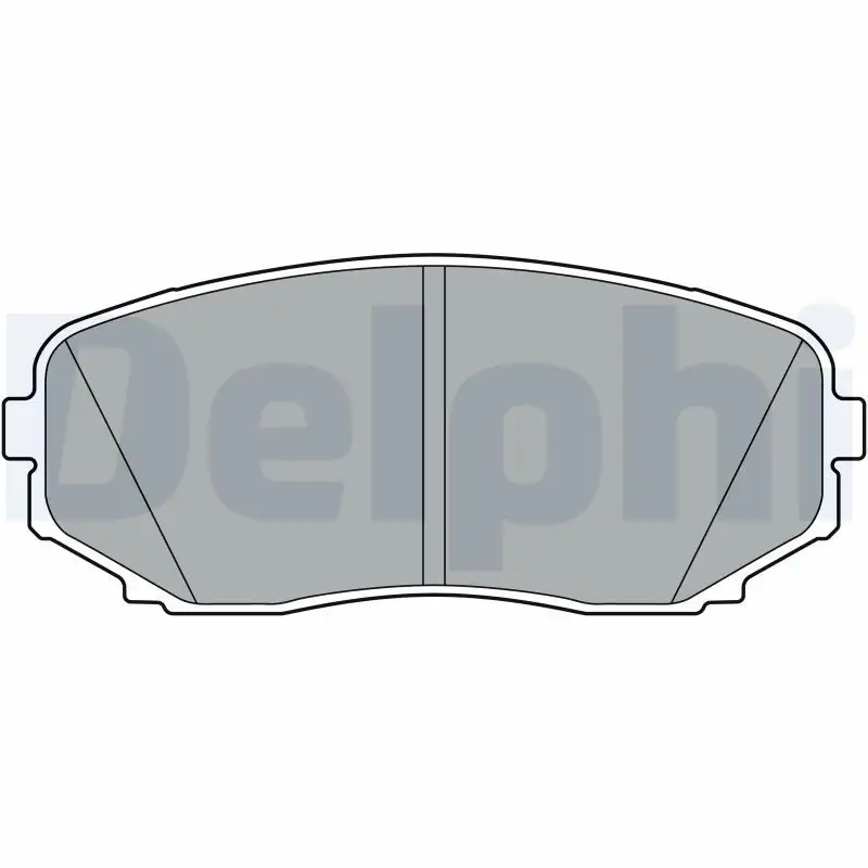 DELPHI LP3399 Ön Fren Balatası 4605B541 resmi