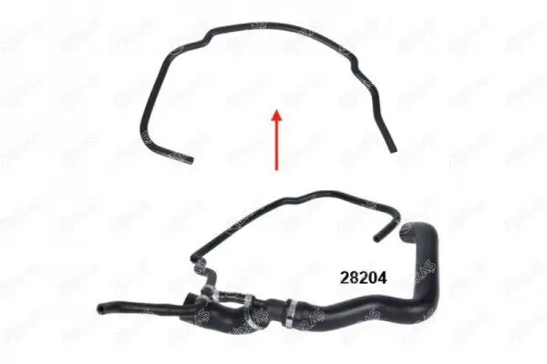 İBRAŞ 28211 Radyatör Üst Hortumu 2D0122101D resmi
