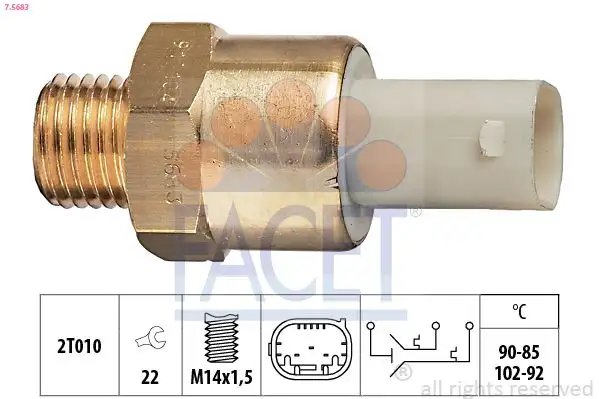 FACET 7.5683 Fan Müşiri 61318360857 resmi