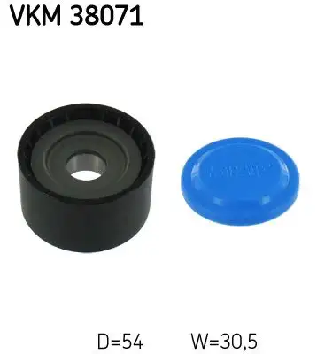 SKF VKM38071 Alternatör Gergi Rulmanı resmi