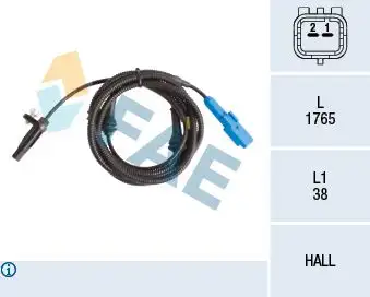 FAE 78234 ABS Hız Sensörü (Arka) 4545K7 resmi