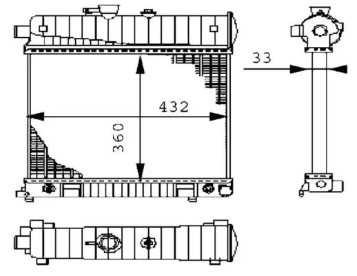 MAHLE CR2207000S Radyatör resmi