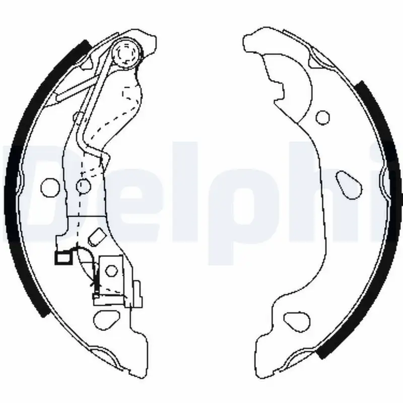 DELPHI LS1859 Arka Fren Balatası 77362296 resmi