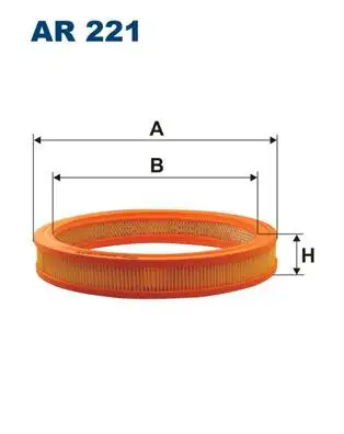 FILTRON AR221 Hava Filtresi resmi