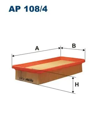 FILTRON AP108/4 Hava Filtresi 281131C000 resmi