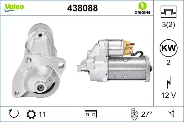 VALEO 438088 Marş Motoru resmi