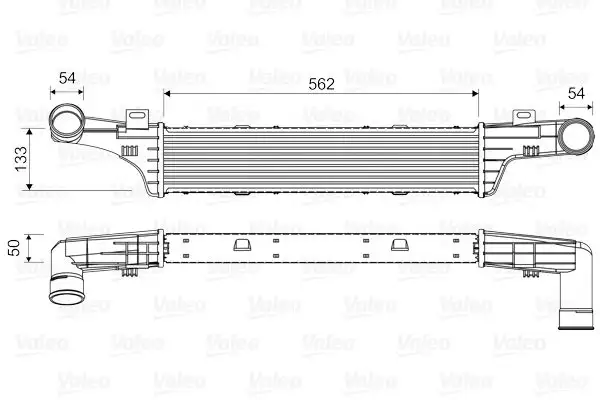VALEO 817905 Turbo Radyatörü A2105001300 resmi