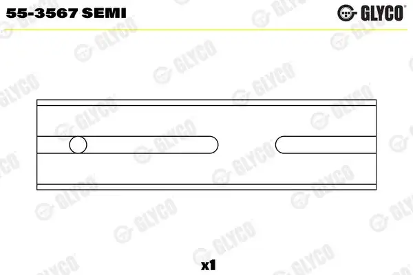 GLYCO 55-3567-SEMI Piston Kol Burcu 026105431 resmi