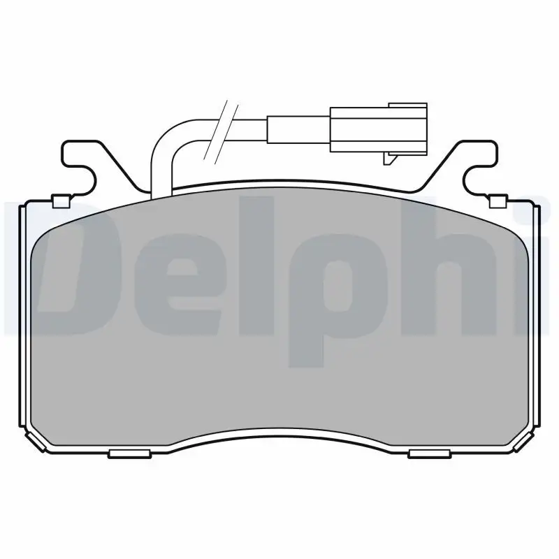DELPHI LP3435 Ön Fren Balatası 77369153 resmi