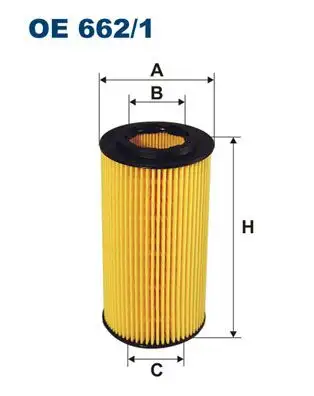 FILTRON OE662/1 Yağ Filtresi resmi